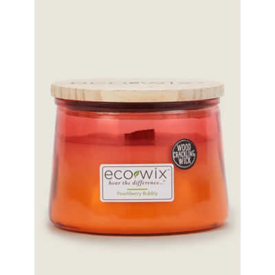 Ombre Orange Peachberry Bubbly Large Jar Candle thumbnail 2