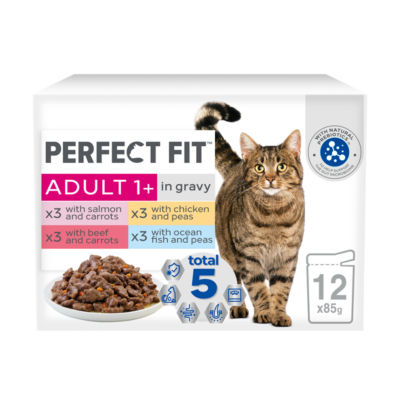 Cat Food Pouches Mixed 12 x 85g thumbnail 2
