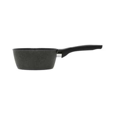 Black Marble Effect Soft Grip Saucepan 16cm thumbnail 4