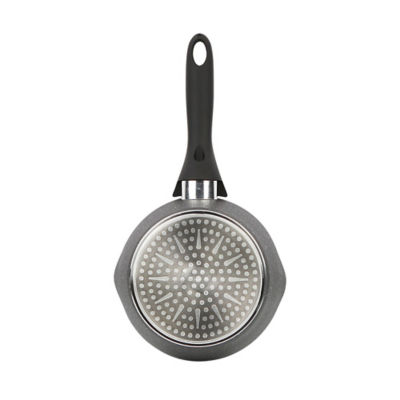 Black Marble Effect Soft Grip Saucepan 16cm thumbnail 6