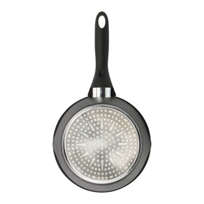 Black Marble Effect Soft Grip Saucepan 20cm thumbnail 6