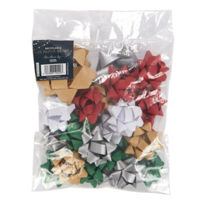 Christmas 25 Paper Bows thumbnail 2