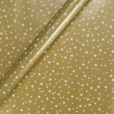 Christmas Gold Star Roll Wrap thumbnail 2