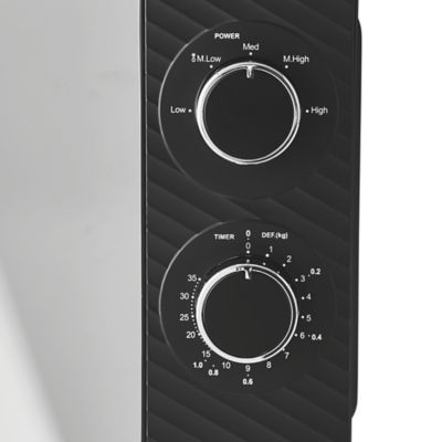 Black 20L Manual Microwave thumbnail 3