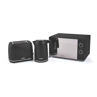 Black 20L Manual Microwave thumbnail 6