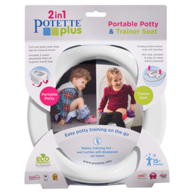 2 in 1 Portable Potty & Trainer Seat 15+ Months thumbnail 2