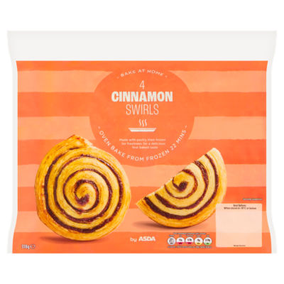 Bake at Home 4 Cinnamon Swirls 318g thumbnail 2