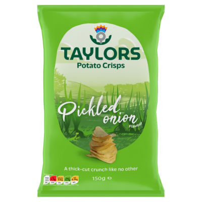 Potato Crisps Pickled Onion Flavour 150g thumbnail 2