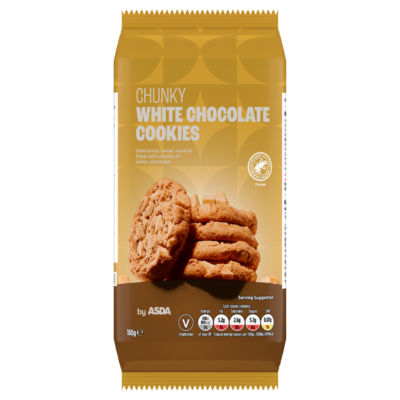 ASDA Chunky White Chocolate Cookies 180g