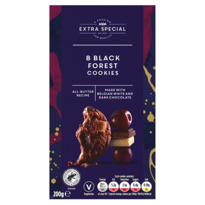 Extra Special 8 Black Forest Cookies 200g