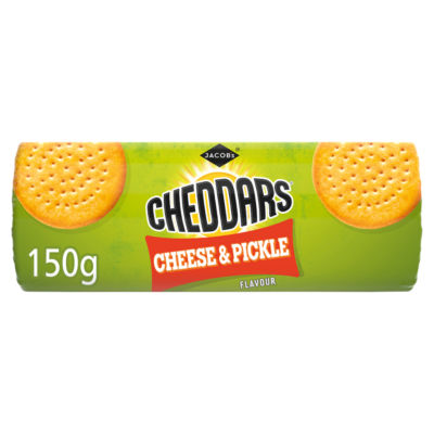 Cheddars Cheese & Pickle Flavour Cheese Biscuits 150g thumbnail 2