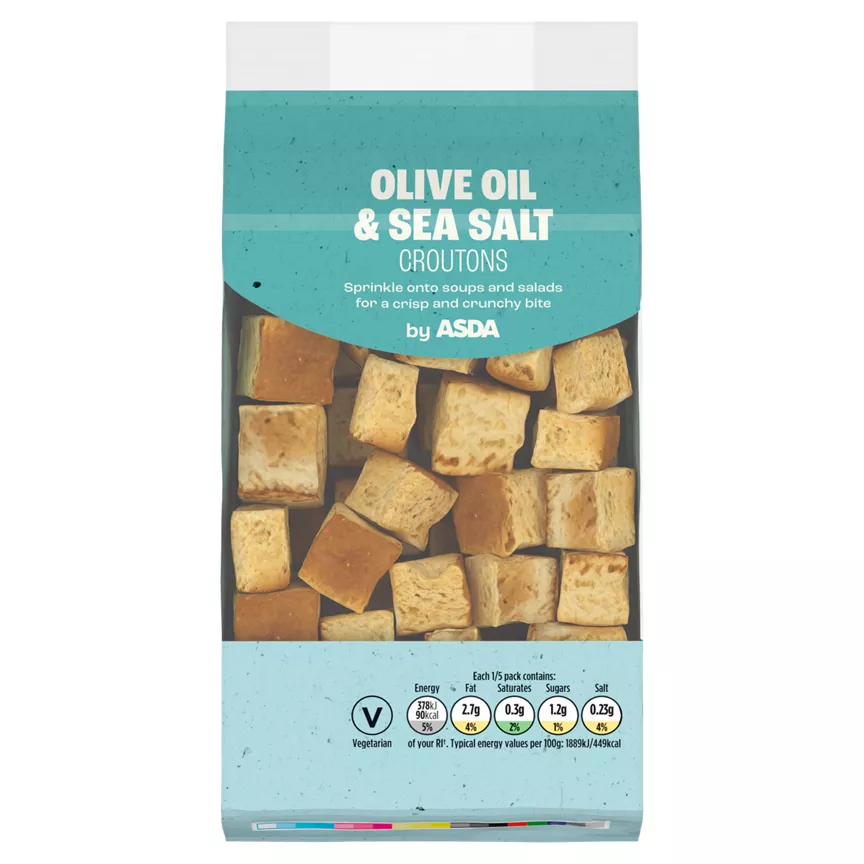 ASDA Olive Oil & Sea Salt Croutons 100g