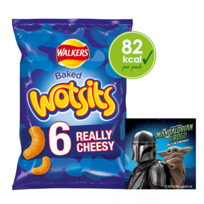 Wotsits Cheese Multipack Snacks Crisps 6x16.5g thumbnail 2