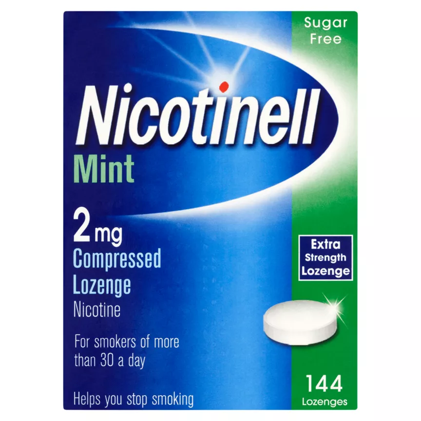 Nicotinell Mint 2mg Compressed Lozenge Extra Strength