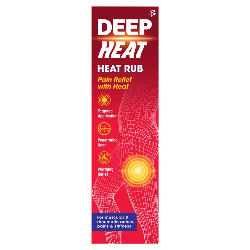 Deep Heat Pain Relief Heat Rub