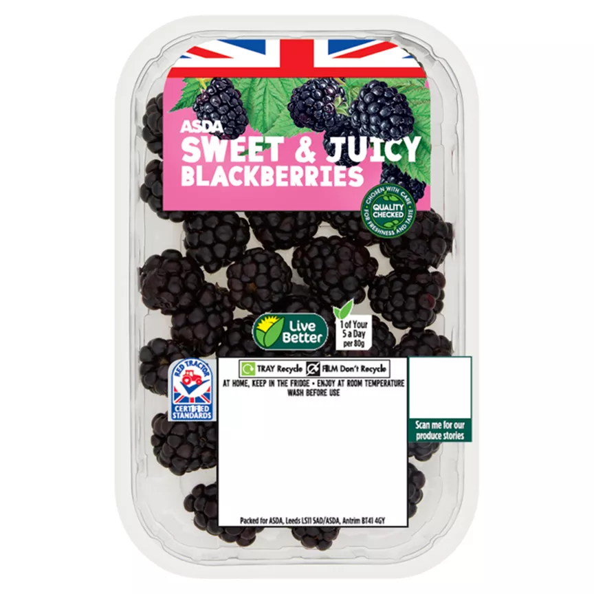 ASDA Sweet & Juicy Blackberries
