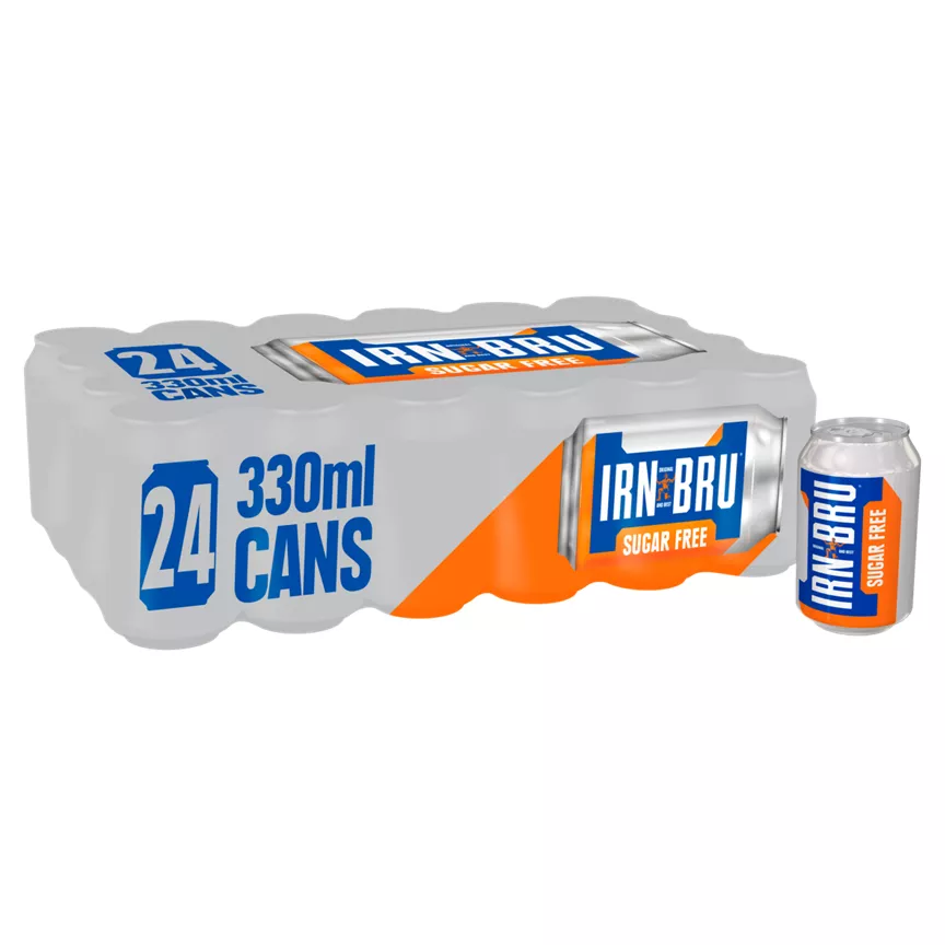 IRN-BRU Sugar Free Soft Drink - Image 1