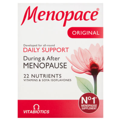 Vitabiotics Menopace Original Menopause & Hormonal Activity Capsules