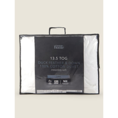 Duck Feather & Down Duvet - King, 13.5 Tog thumbnail 4