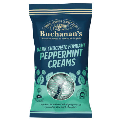 Dark Chocolate Fondant Peppermint Creams 120g