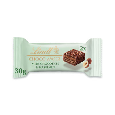 Choco Wafer Milk Chocolate & Hazelnut Treat Pack 30g
