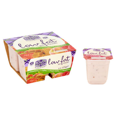 Low Fat Bio Yogurt Assorted 4 x 125g thumbnail 3