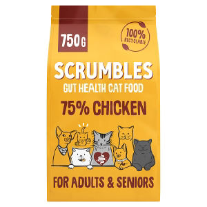 Scrumbles Adult  Dry Cat Food Chicken