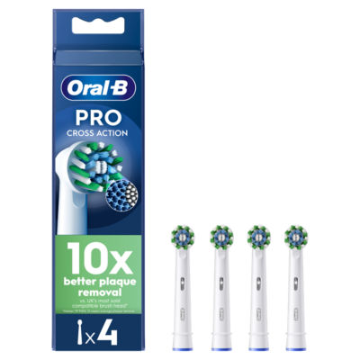 Pro Cross Action Toothbrush Heads, 4 Counts thumbnail 2