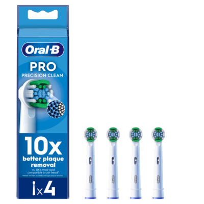 Pro Precision Clean Toothbrush Heads, 4 Counts