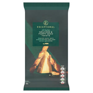 All-Butter Gruyère & Poppy Seed Twists 100g thumbnail 2