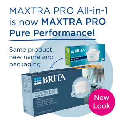 BRITA MAXTRA PRO Pure Performance Water Filter Cartridge - 3 Pack thumbnail 3
