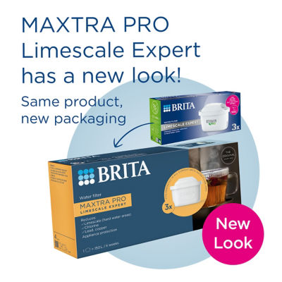 BRITA MAXTRA PRO Limescale Expert Water Filter Cartridge - 3 Pack thumbnail 3