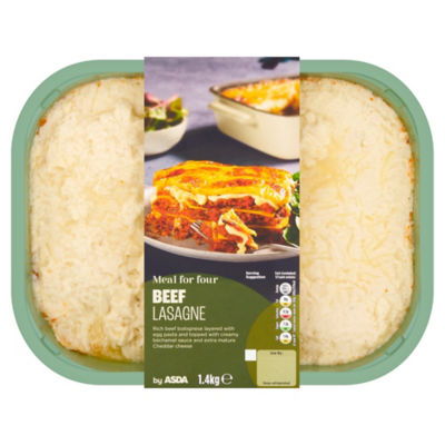 ASDA Meal for Four Beef Lasagne 1.4kg