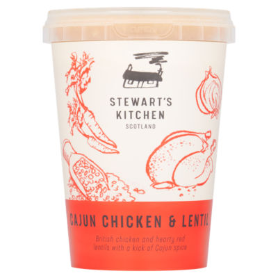 Cajun Chicken & Lentil Soup 600g