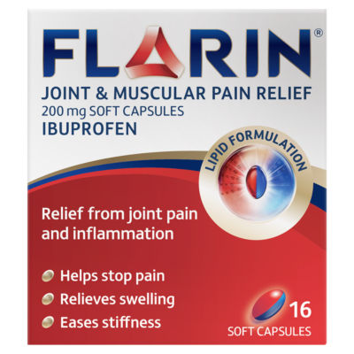 Joint & Muscular Pain Relief 200 mg Soft Capsules 16 Soft Capsules thumbnail 2