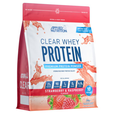Clear Whey Protein Premium Protein Powder Strawberry & Raspberry 250g