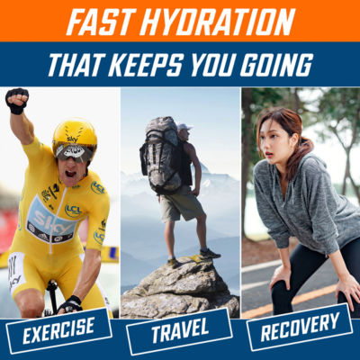 Endurance Orange Flavour Electrolyte Effervescent Tablets 20 x 4g thumbnail 4