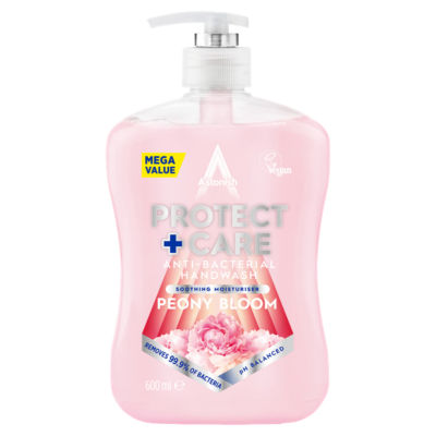 Protect + Care Anti-Bacterial Handwash Peony Bloom 600ml thumbnail 2
