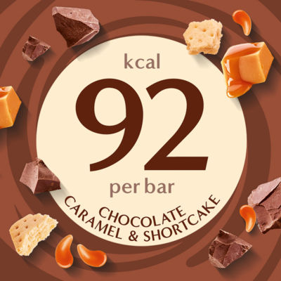 Delight 5 Chocolate Caramel & Shortbread Bars 120g thumbnail 3