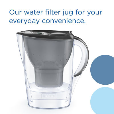 BRITA Marella Water Filter Jug - 2.4L Grey thumbnail 3