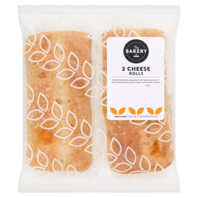 The BAKERY at ASDA 2 Cheese Rolls