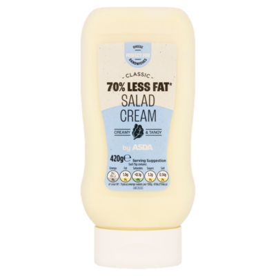 Classic 70% Less Fat Salad Cream 420g thumbnail 2
