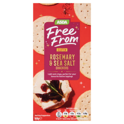 Rosemary & Sea Salt Crackers 160g thumbnail 2