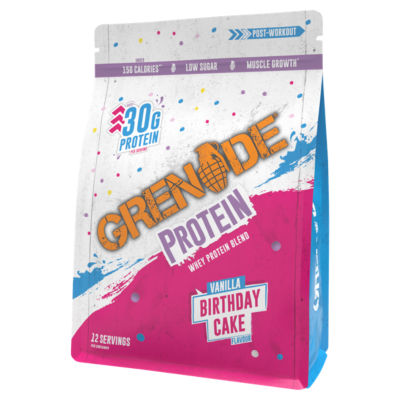 Protein Whey Protein Blend Vanilla Birthday Cake Flavour 480g thumbnail 2