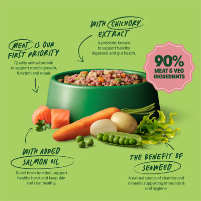 Adult Complete Wet Dog Food – Salmon with Potato & Veg, 400g thumbnail 4