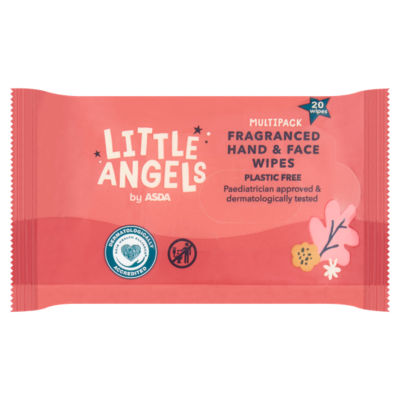 20 Multipack Fragranced Hand & Face Wipes 4 pack thumbnail 2