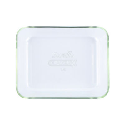 Glasslux 1.4L Rectangular Dish With Lid thumbnail 4