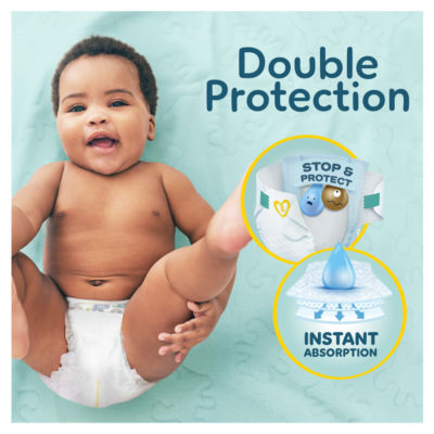 Premium Protection New Baby Size 3, 40 Nappies, 6kg-10kg, Essential Pack thumbnail 3