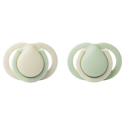 2x Newborn Soothers, Extra Small Baglet & Shield for Babies , 0-2m thumbnail 3
