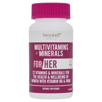 Women Multivitamins + Minerals for Her 1 A Day 30 Tablets thumbnail 2
